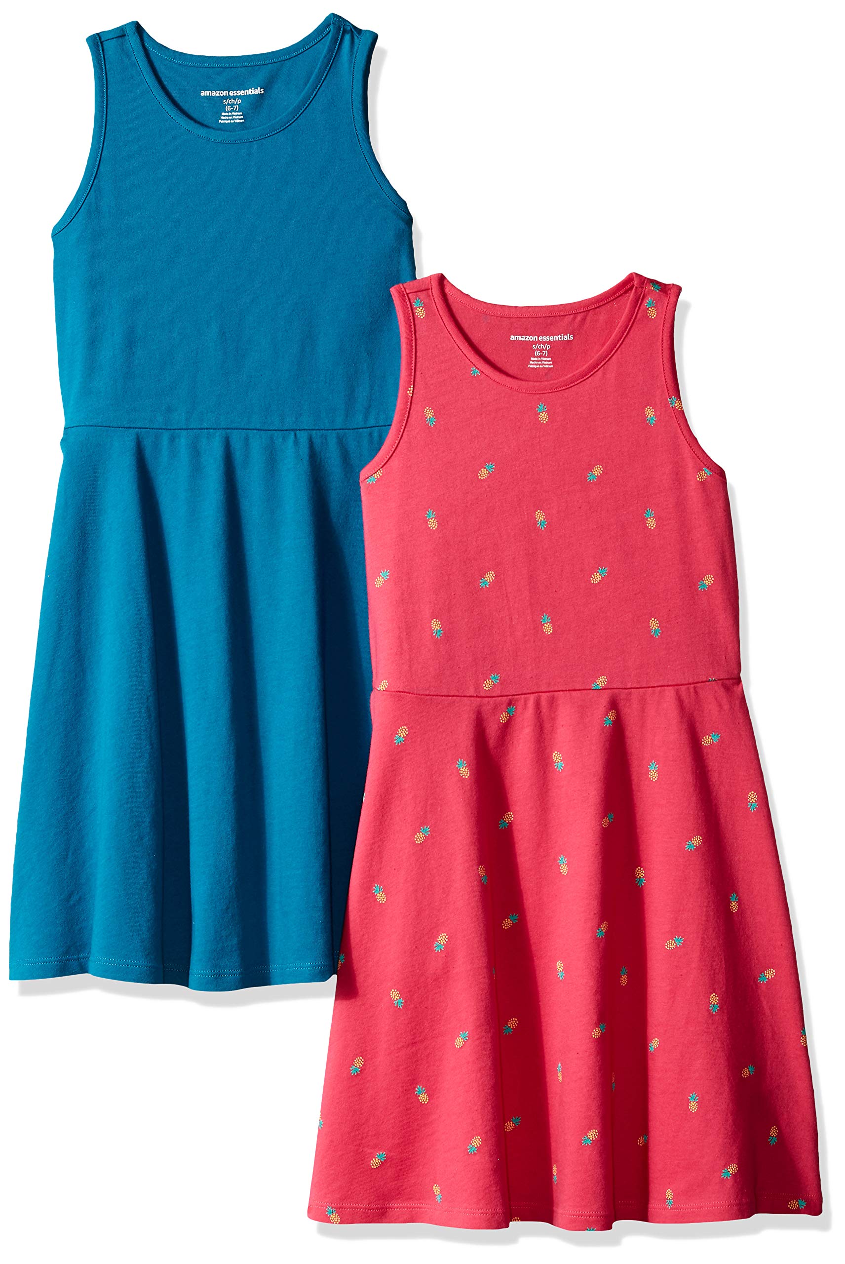 Girl's 2-Pack Tank Dress