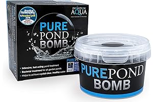 Evolution Aqua Pure Pond Bomb - Crystal Clear Healthy Water for Ponds...