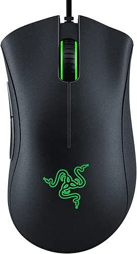Razer DeathAdder Essential Gaming Mouse: 6400 DPI Optical Sensor -