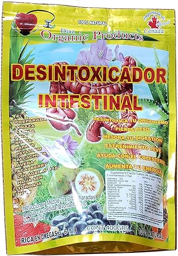 Amazing Natural Desintoxicador Intestinal Polvo 14.11 oz