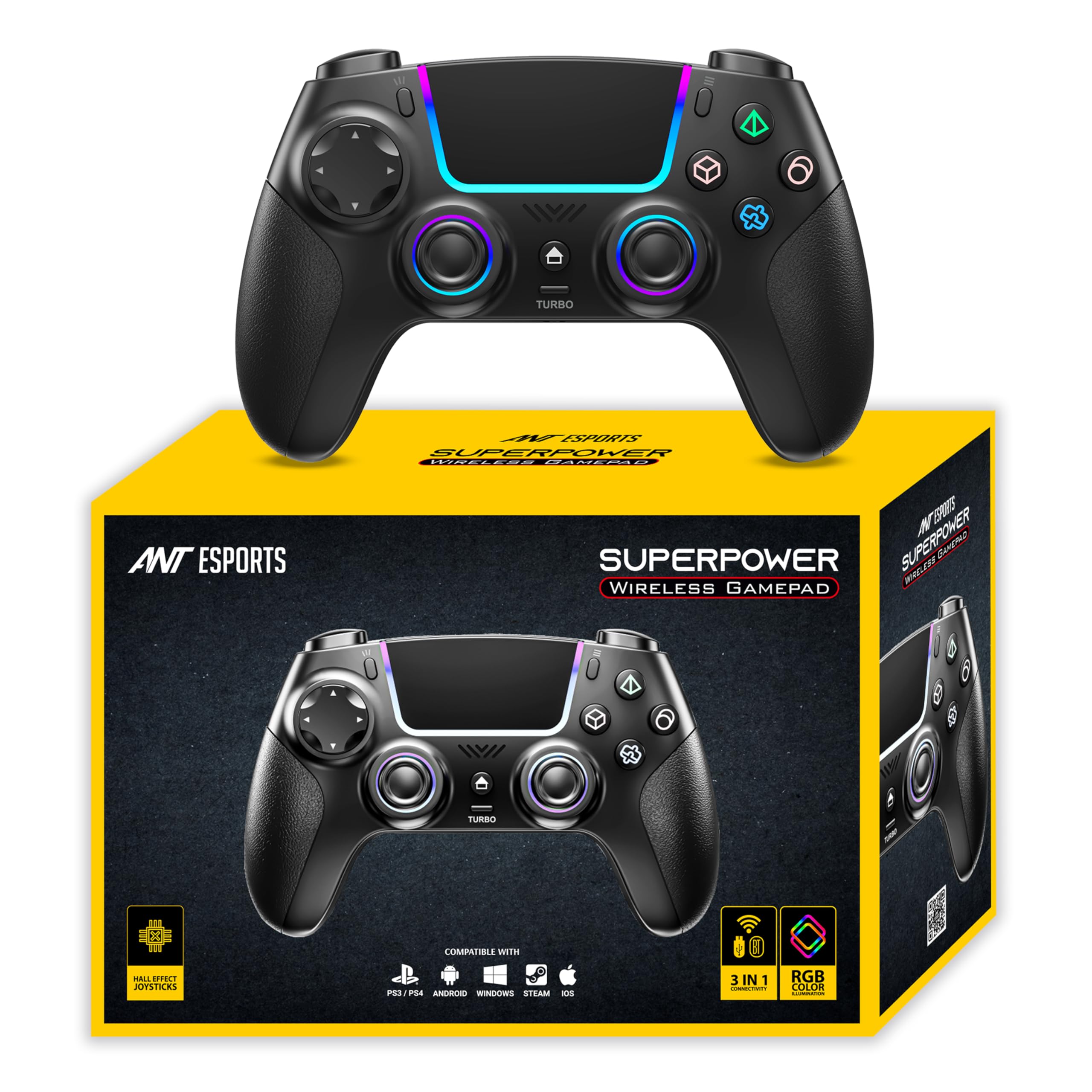 Ant Esports SuperPower Controller: Wireless Gaming for PC, PS4, Mobile -10 Ant Esports SuperPower Controller: Wireless Gaming for PC, PS4, Mobile -10