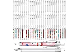 50 PCS Yexiya Sublimation Pens Blank Heat Transfer Pen with Shrink Wrap...