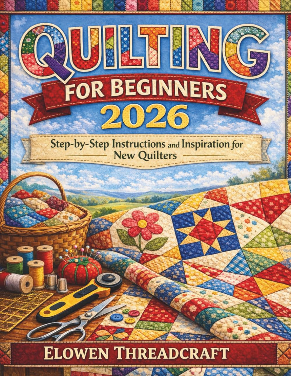 QUILTING FOR BEGINNERS: Step-by-Step Instructions and Inspiration for New Quilters