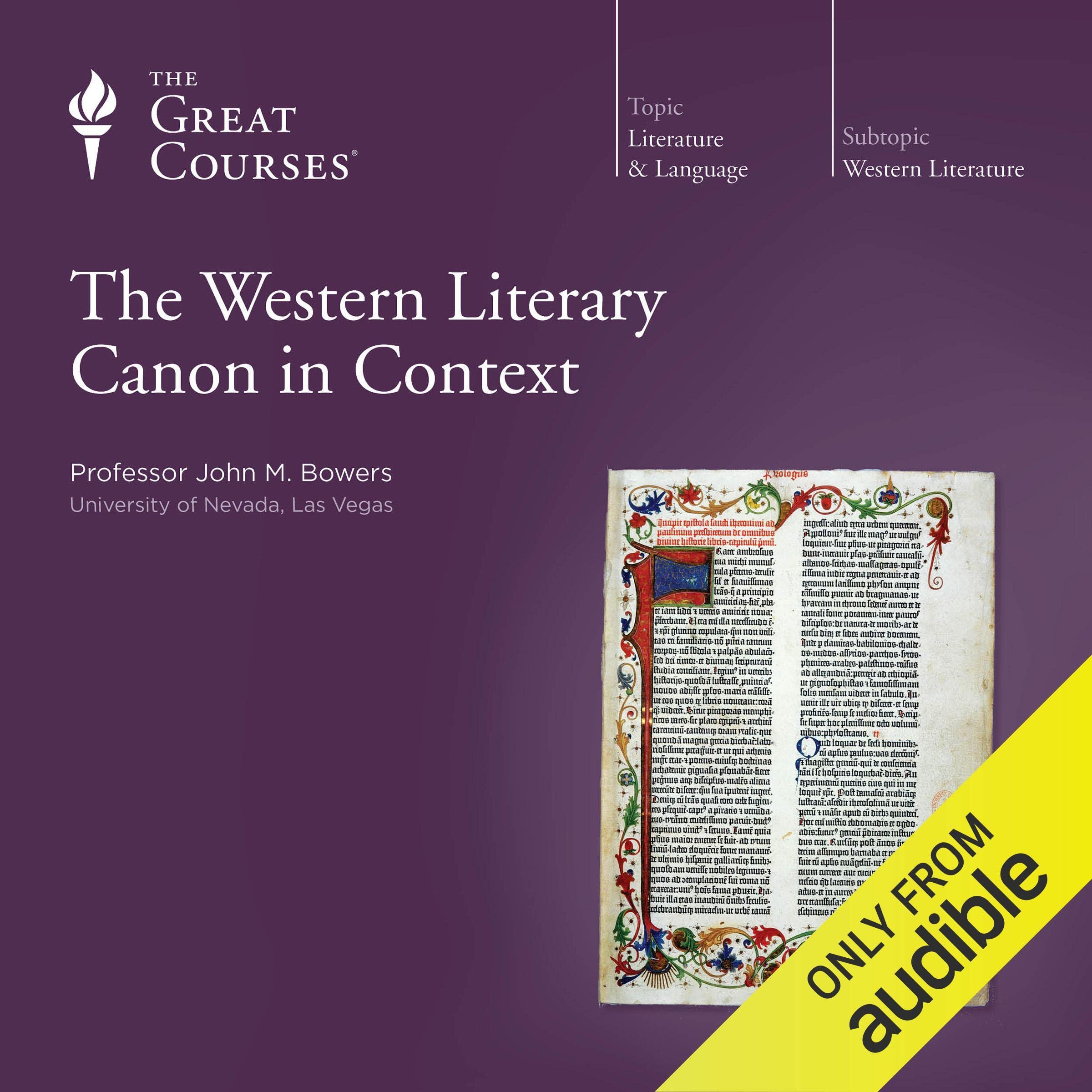 The Western Literary Canon in Context