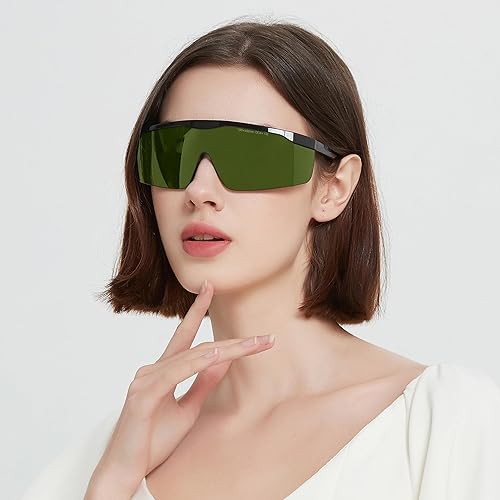 Miniatura 2 de Alsenor Gafas de seguridad láser IPL 190nm-490nm para la protección ocular del operador de la cosmetología del laser y el tratamiento del retiro del