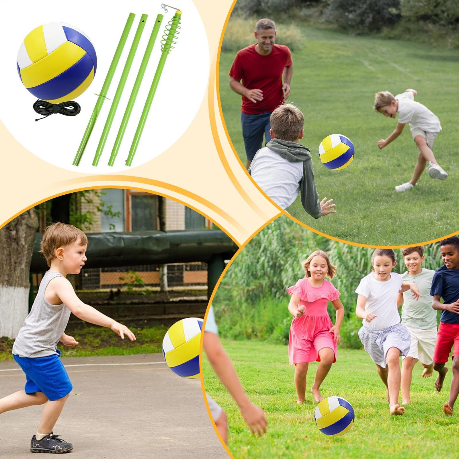 Trainer Da Pallavolo Attrezzatura Portatile Per Allenamento Sportivo E | Ausilio Per La Pratica Di Servizio, Palleggio E Schiacciata Nella Pallavolo Per All'Aperto, Adulti, Donne, Ragazzi