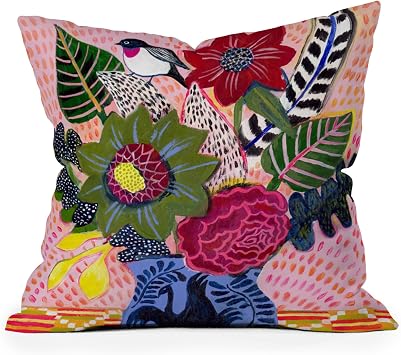 Rainbow Waves Throw Pillow - Thumbnail 2