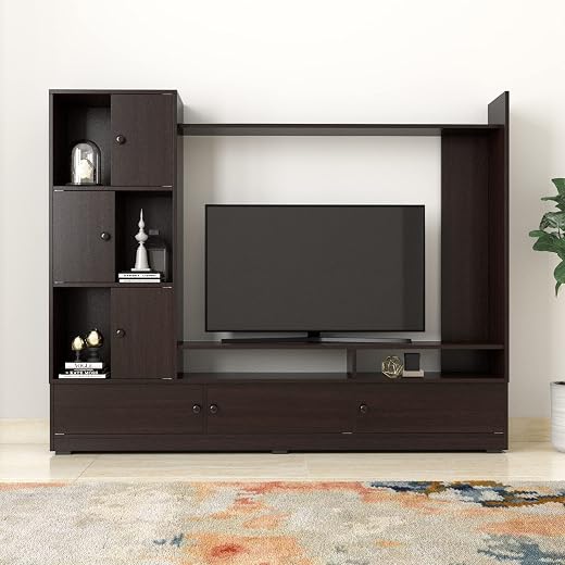 Amazon Brand - Solimo - Ross Engineered Wood Entertainment Unit (Wenge)