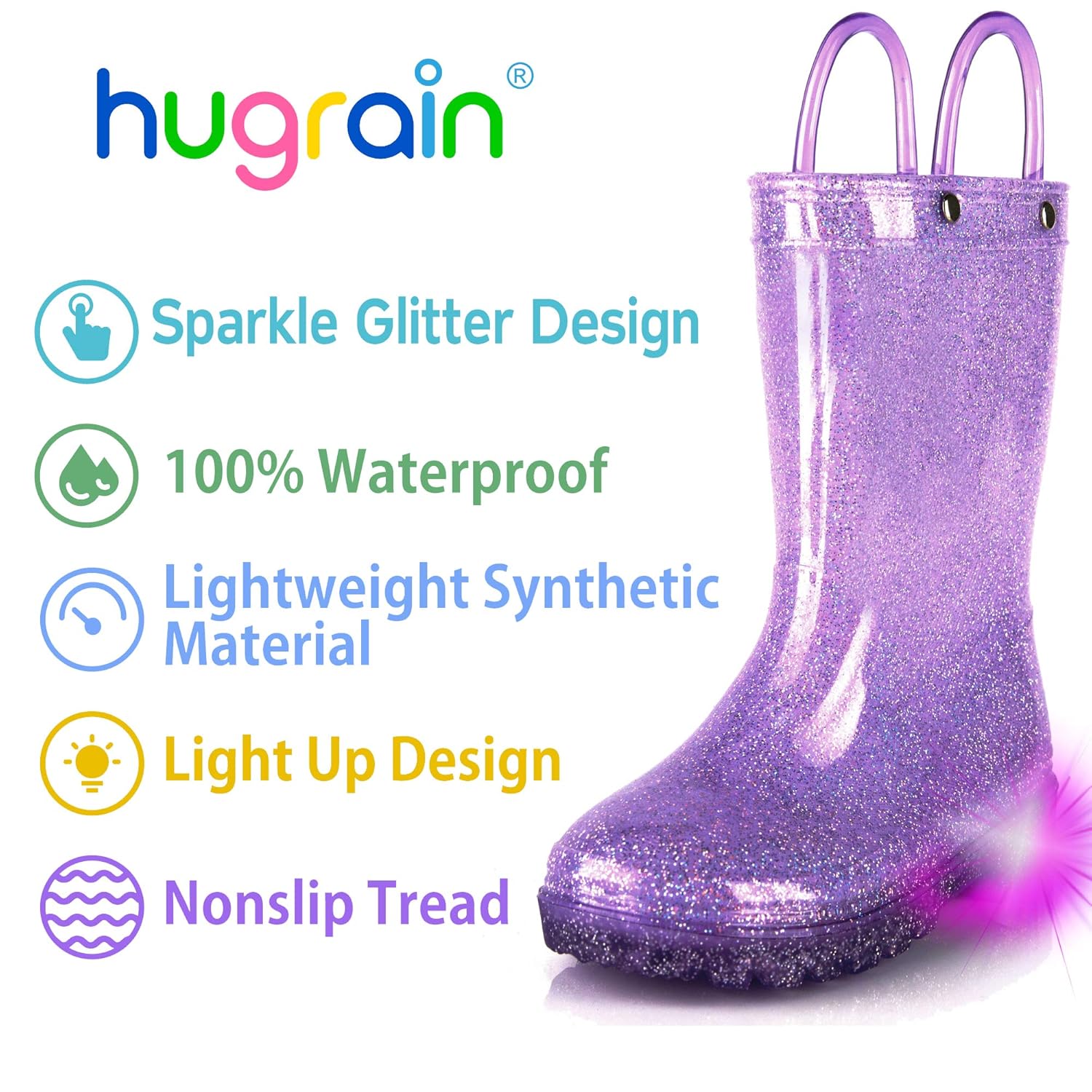 HugRain Botas de chuva leves para crianças pequenas em promoção! Veja a oferta e mais achadinhos de Botas & Galochas Infantis 9 Hoje é o melhor dia para comprar HugRain Botas de chuva leves para crianças pequenas com aquele preço maroto! Promoção! Aproveite a oferta! 9