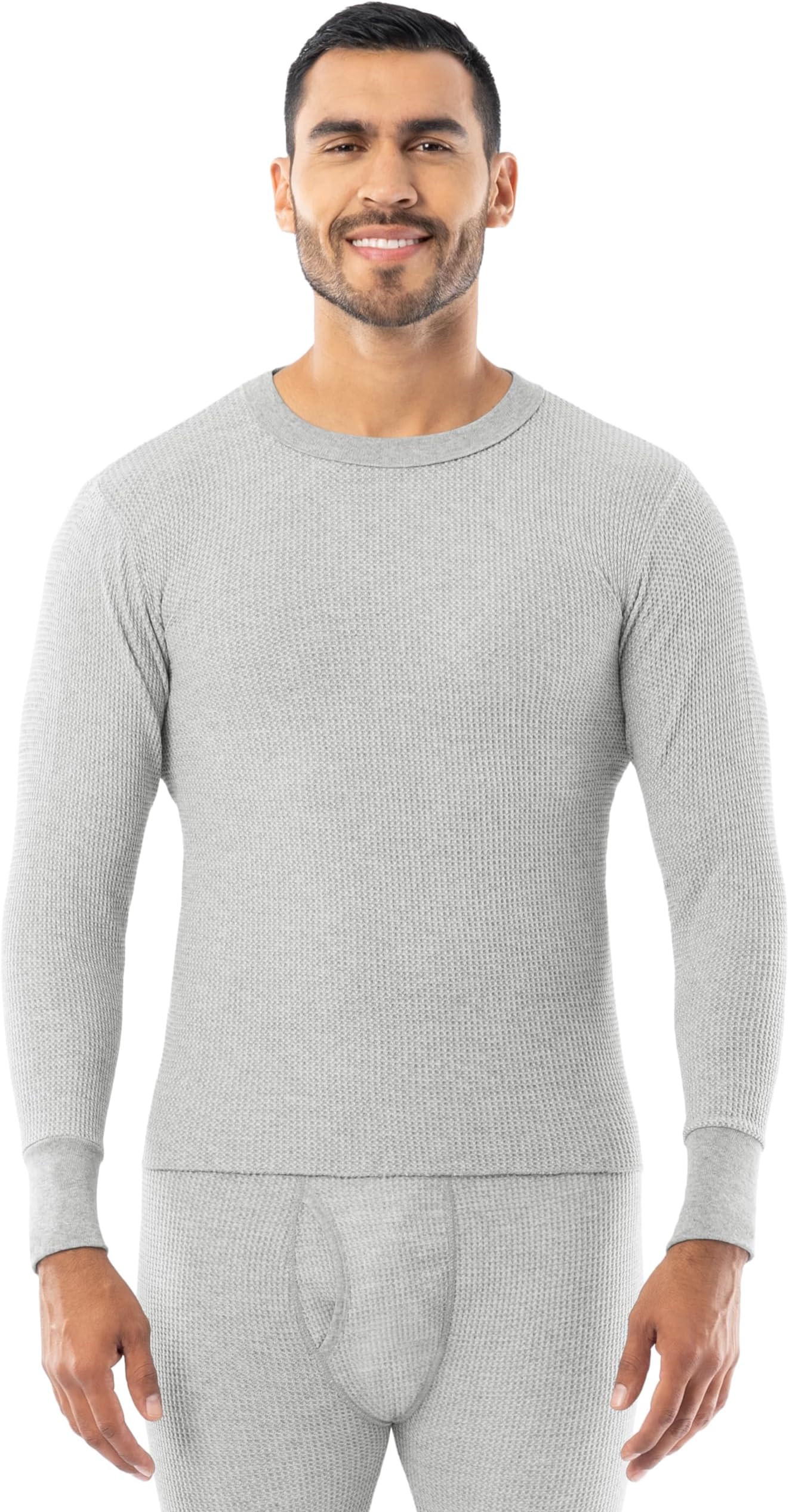 THERMAL LONG SLEEVE TEE(サーマルロングスリーブＴシャツ) (Ｍサイズ, ＧＹ（グレー）)