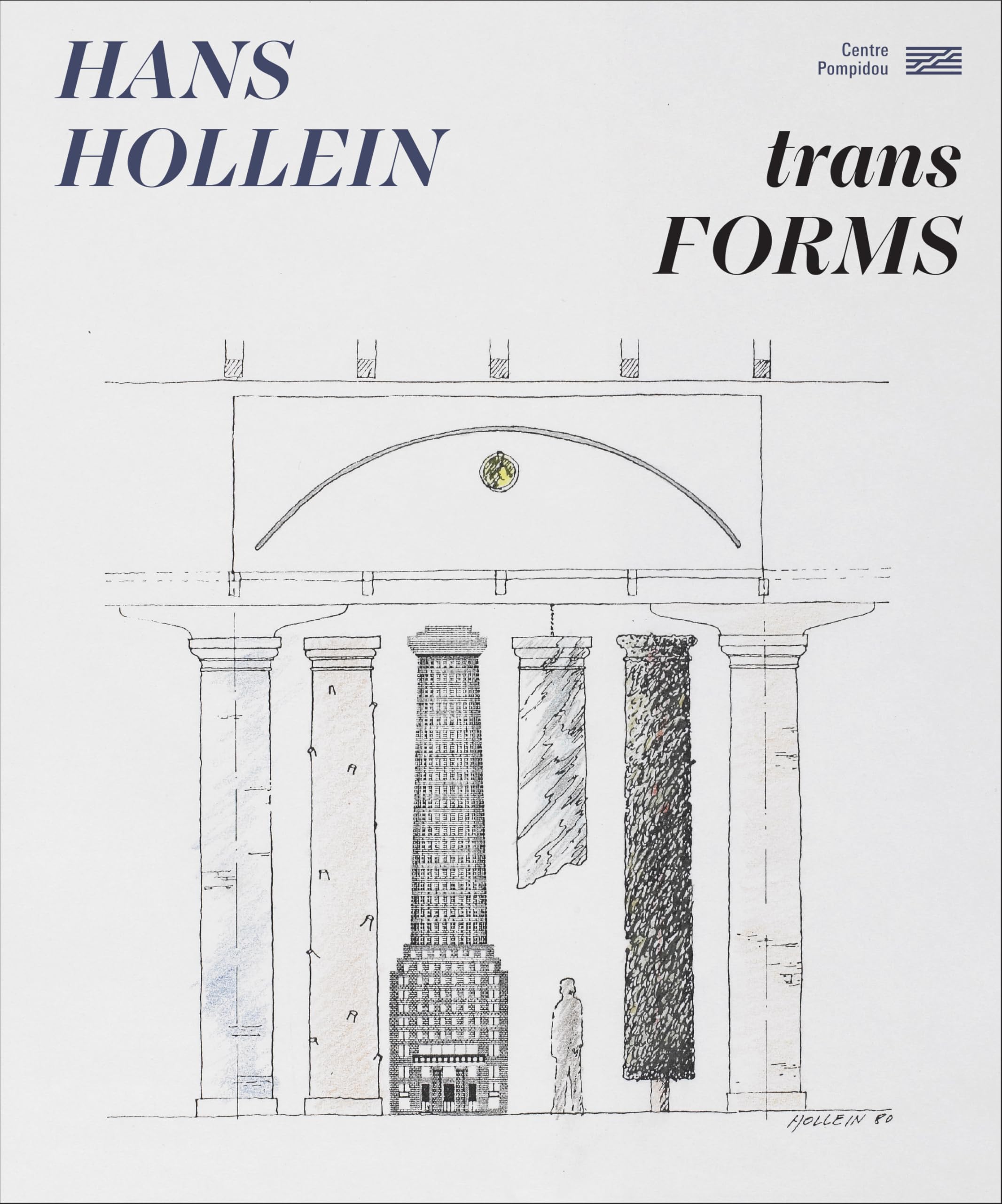Catalogue Hans Hollein TransFORMS exposition architecture art Centre Pompidou