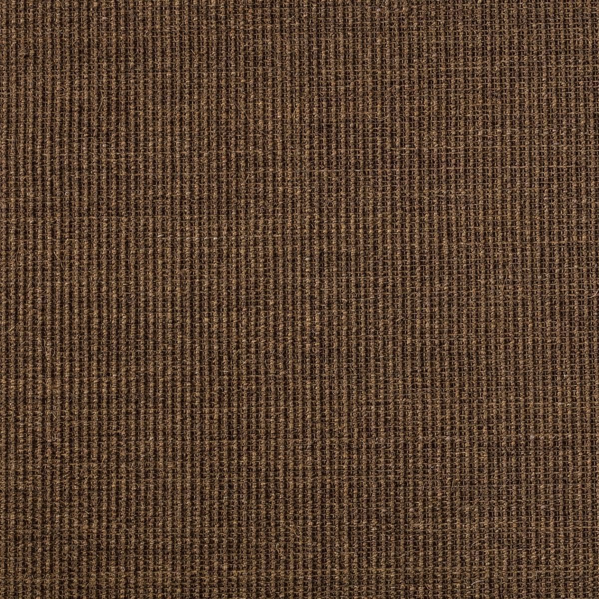 Astra Sisalteppich Manaus - 100% Naturfaser Teppich aus Sisal, robust & rutschfest, fußbodenheizungsgeeignet, ideal für Wohnzimmer, Flur & Büro Dunkelbraun/Coffee 80x200cm