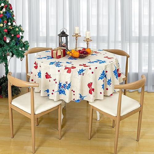 Mantel de plástico a cuadros amarillo y blanco de 52 x 70 pulgadas, mantel de vinilo con reverso de franela, mantel de fiesta impermeable