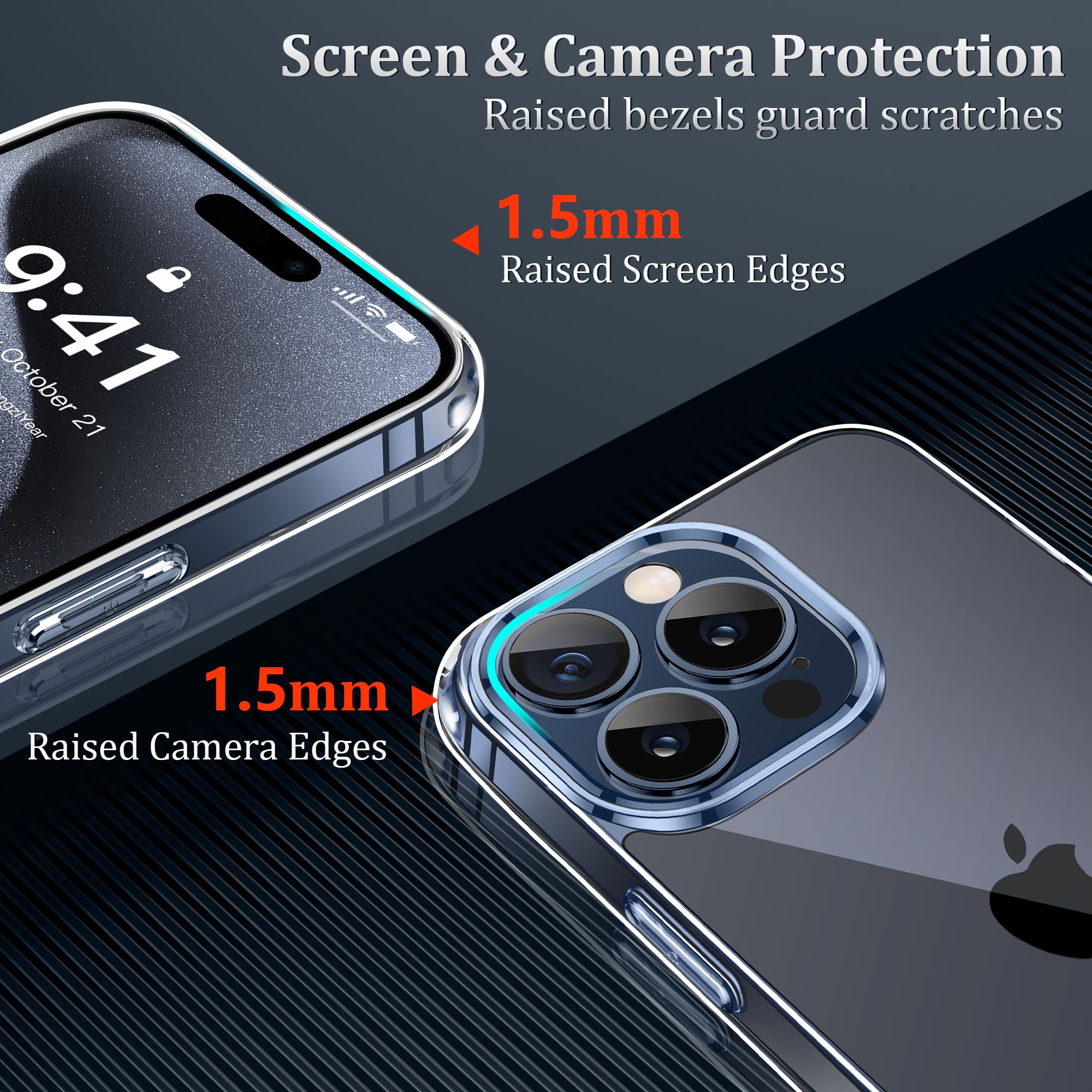 Protezioni Iphone 16 Pro MobNano Cover Compatibile Con IPhone SE 2020/2022 5G E IPhone 7/8, Silicone In T Custodia Iphone 16 Pro Originale