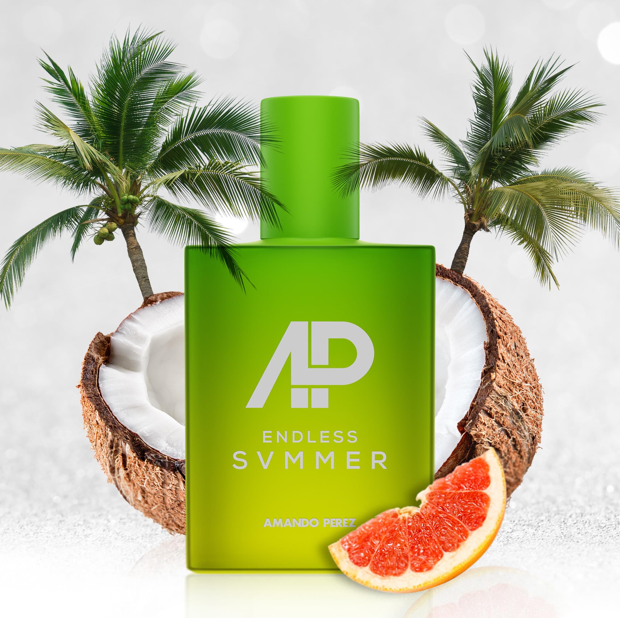 Amando Perez Endless Summer – Eau de Parfum 50 ml – Profumo Unisex Estate – 12% Olio Profumato – Agrumi Freschi con Cocco, Ylang-Ylang & Ibisco – Lunga Durata