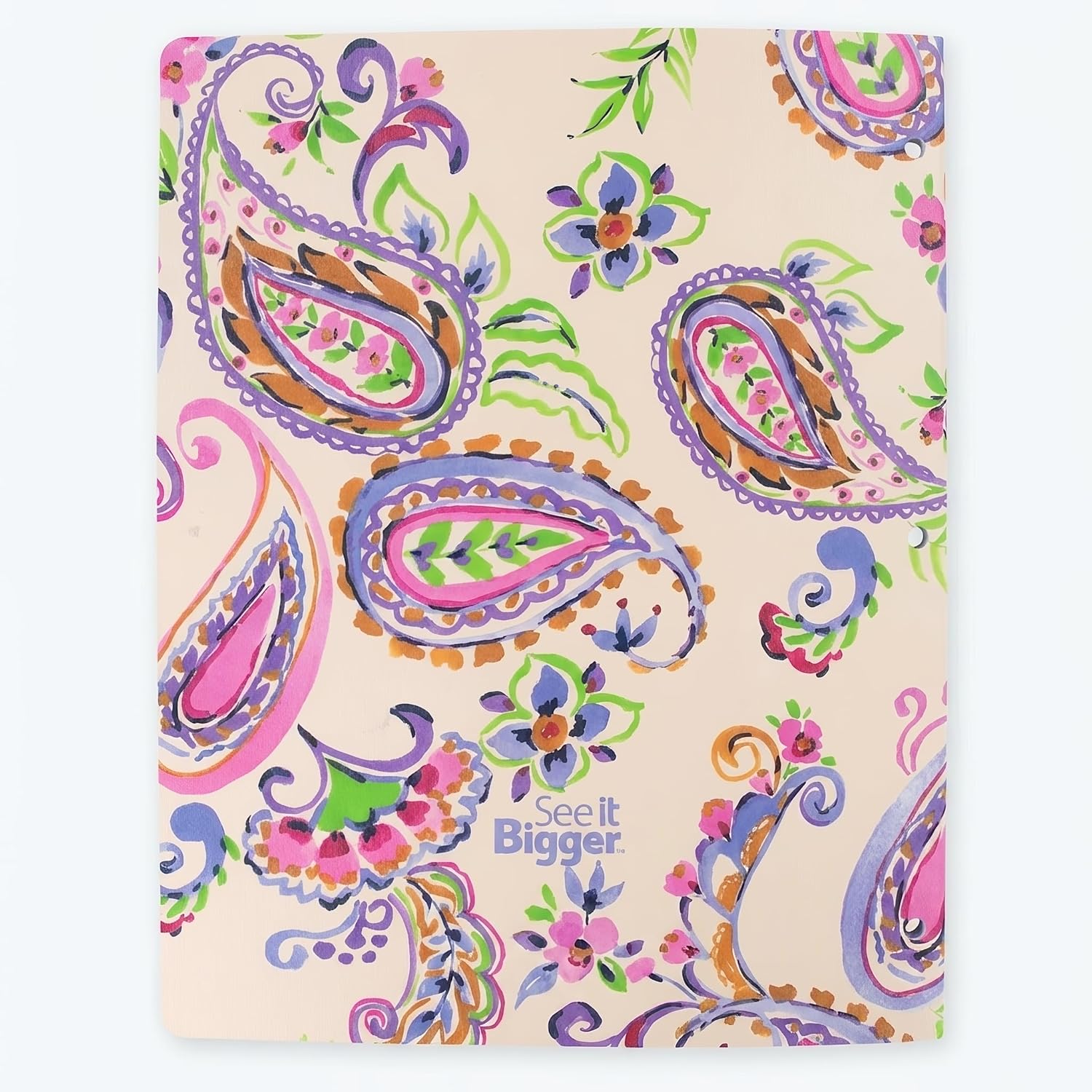 PlanAhead See It Bigger Home/Office 2-Year Medium Monthly Planner, April 2026 – March 2028, 11.5 x 8 Inches and Customizable Twin Pen (Floral)