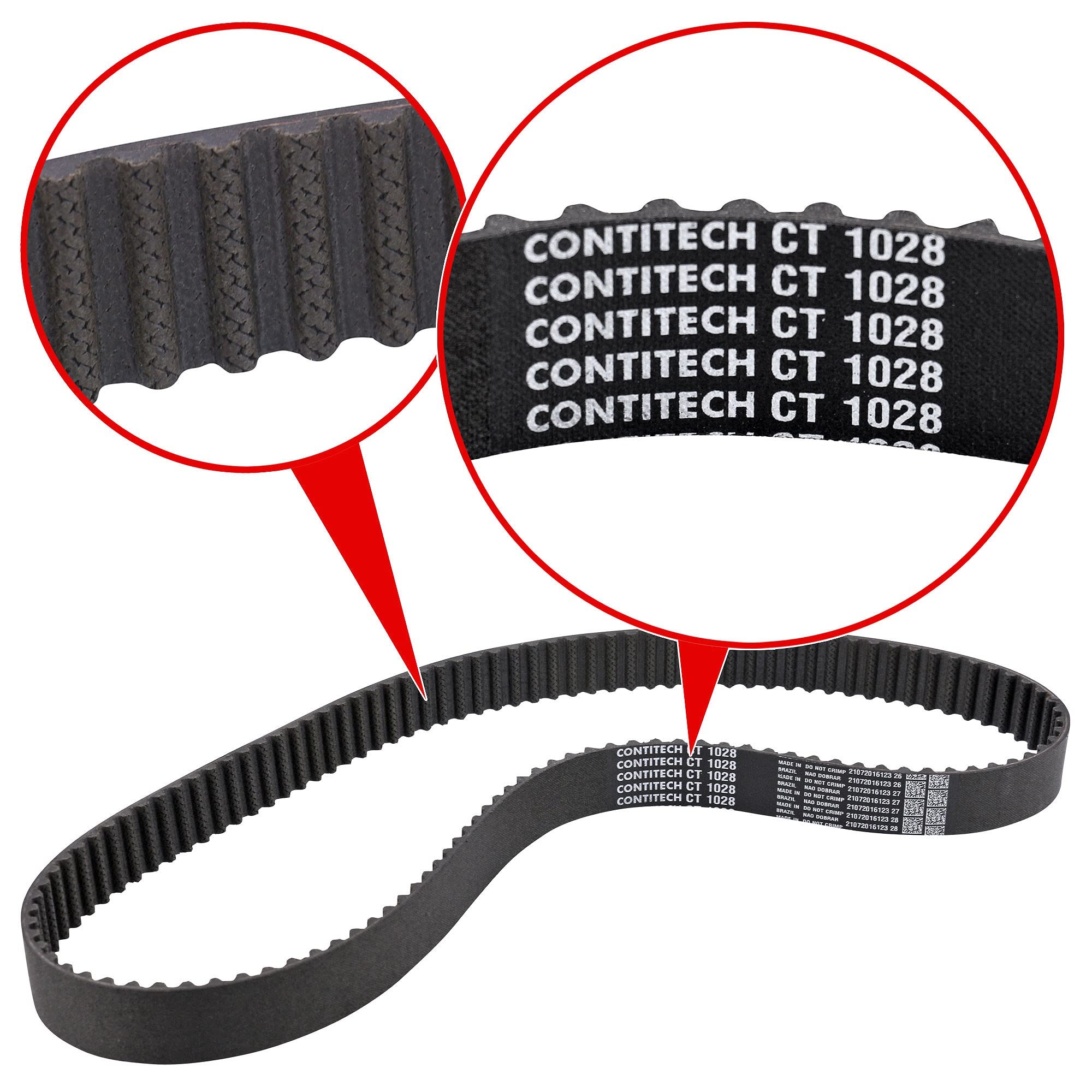 Contitech – ct1028wp2 Bomba de agua con dientes Correa de distribución