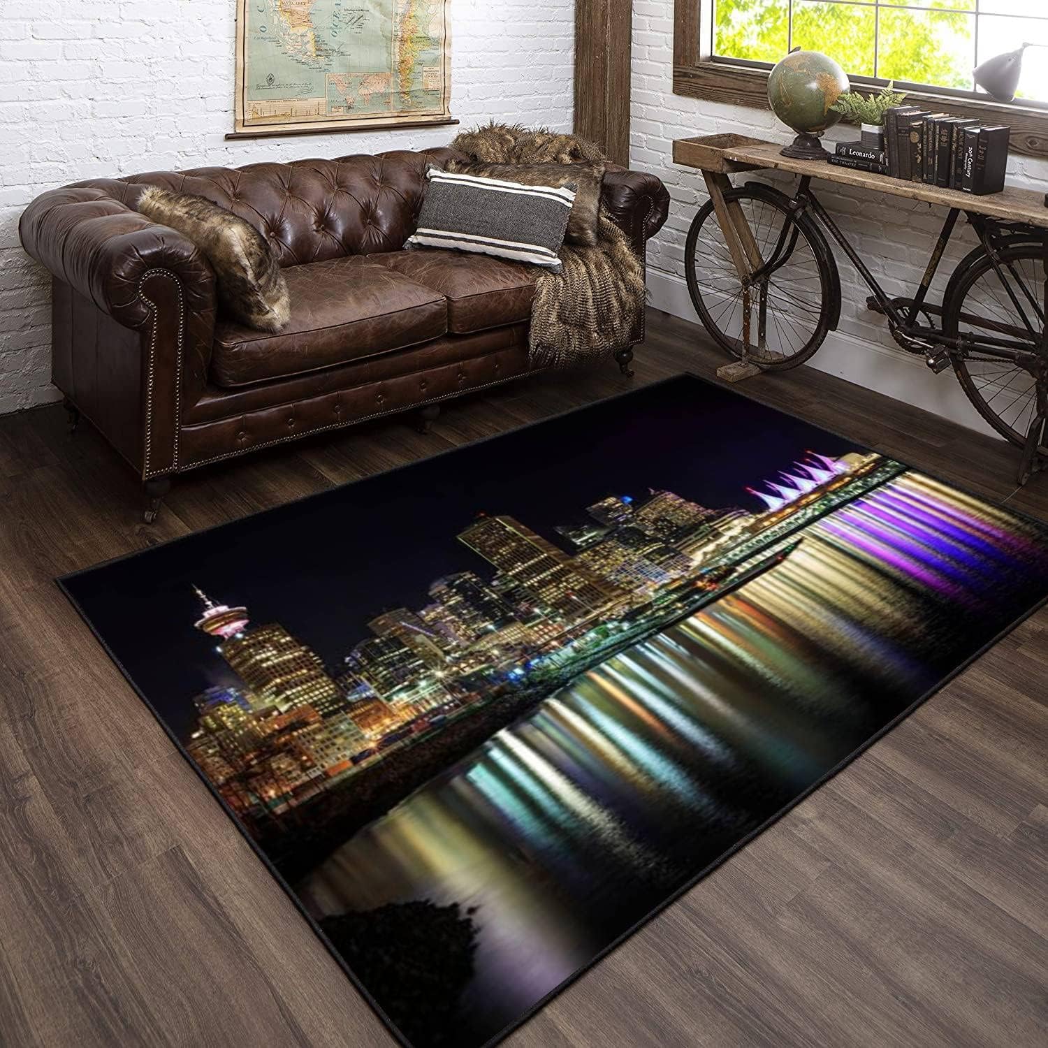 Tapis de chambre 3D moderne pour couloir et cuisine design 160x230
