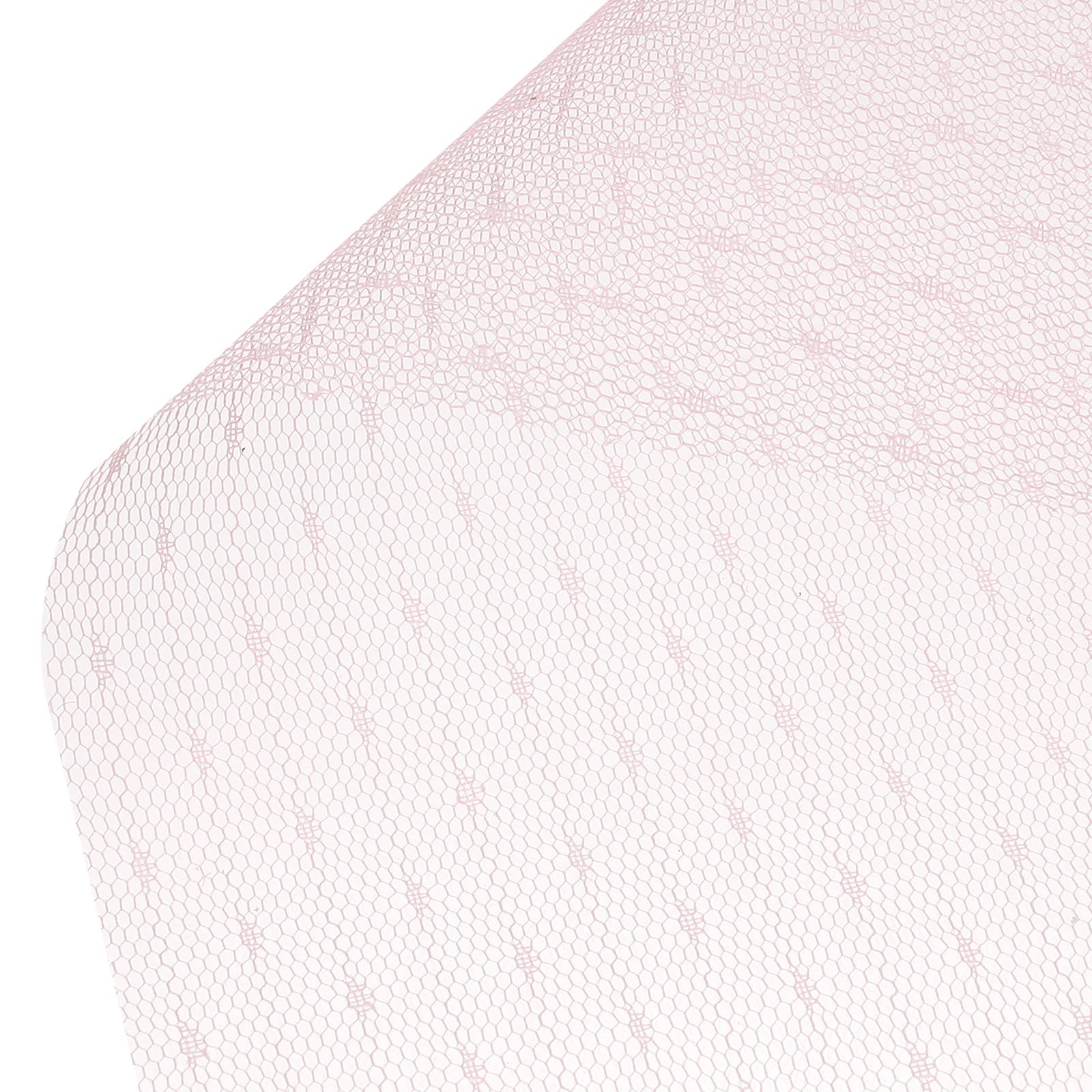 PATIKIL Flower Wrapping Mesh Paper, 30ft Floral Bouquet Craft Packaging Net Yarn for Wedding Party Pink - Image 4