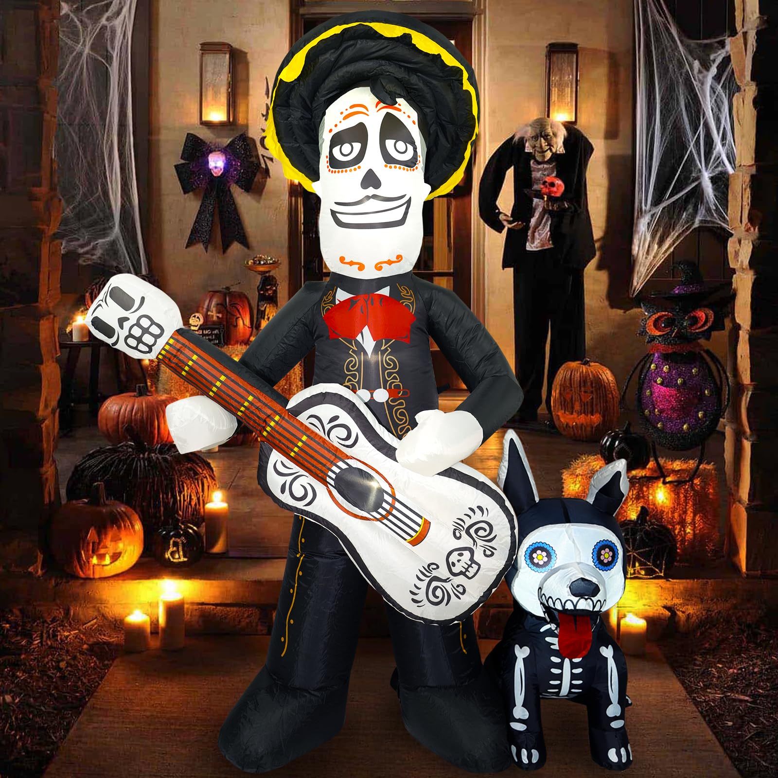 Amazon.com: Dia De Los Muertos Decoration, 6 FT Halloween