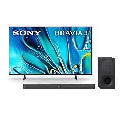 Sony 50 Inch 4K Ultra HD TV BRAVIA 3 LED Smart Google TV HT-S400 2 1ch Soundbar with