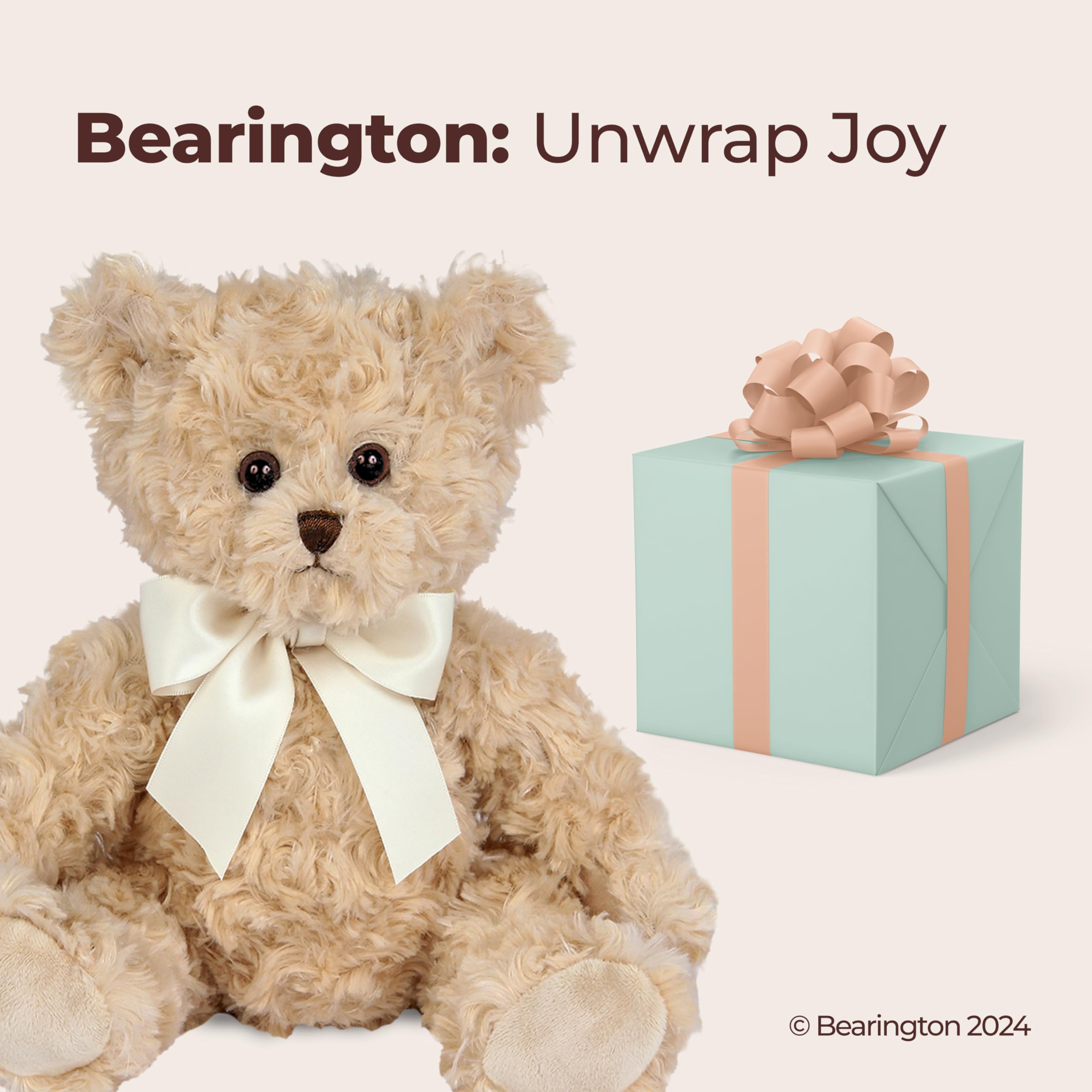 Amazon.com: Bearington Lil' Tate Classic Teddy Bear Stuffed Animal