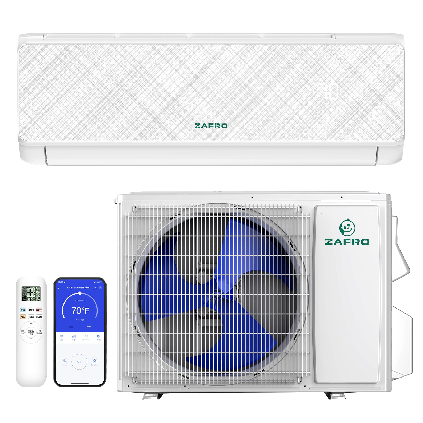ZAFRO 24000BTU Mini Split