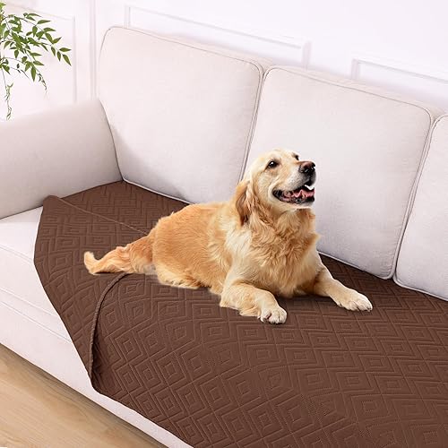 Miniatura 90 de hyha Manta impermeable para perro, manta suave para cama de perro, manta para mascotas, funda de sofá impermeable lavable para perros, fundas Gris