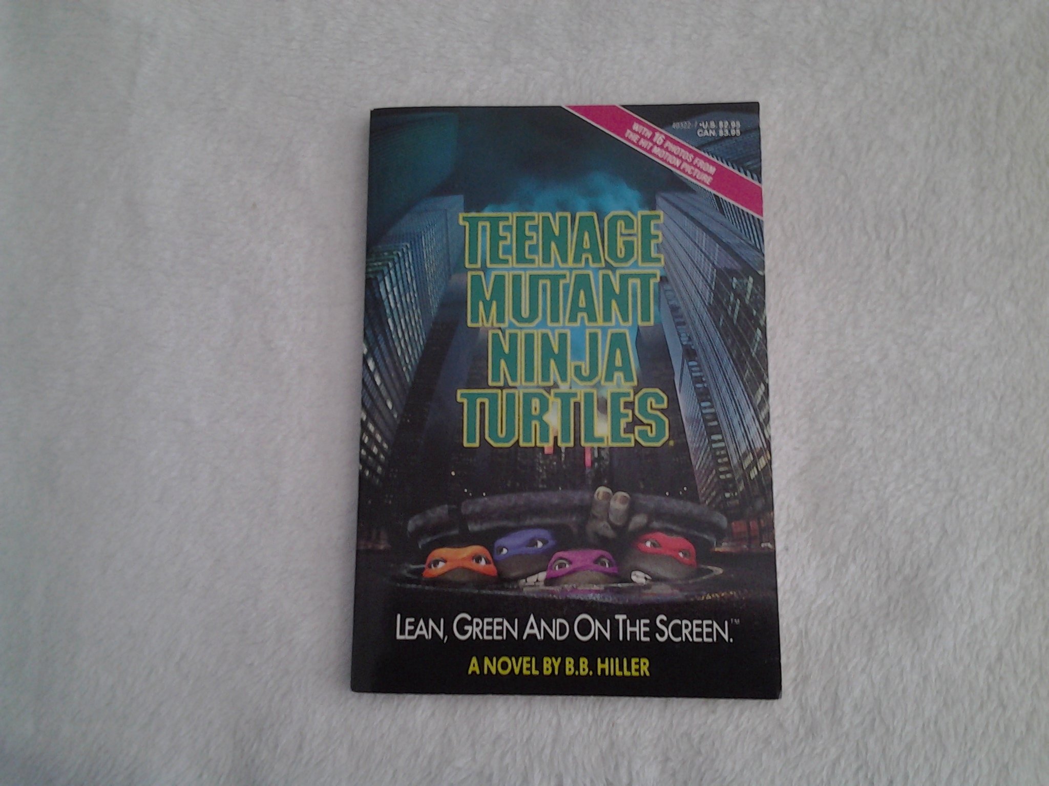 Book cover for Teenage Mutant Ninja Turtles: A Novelization