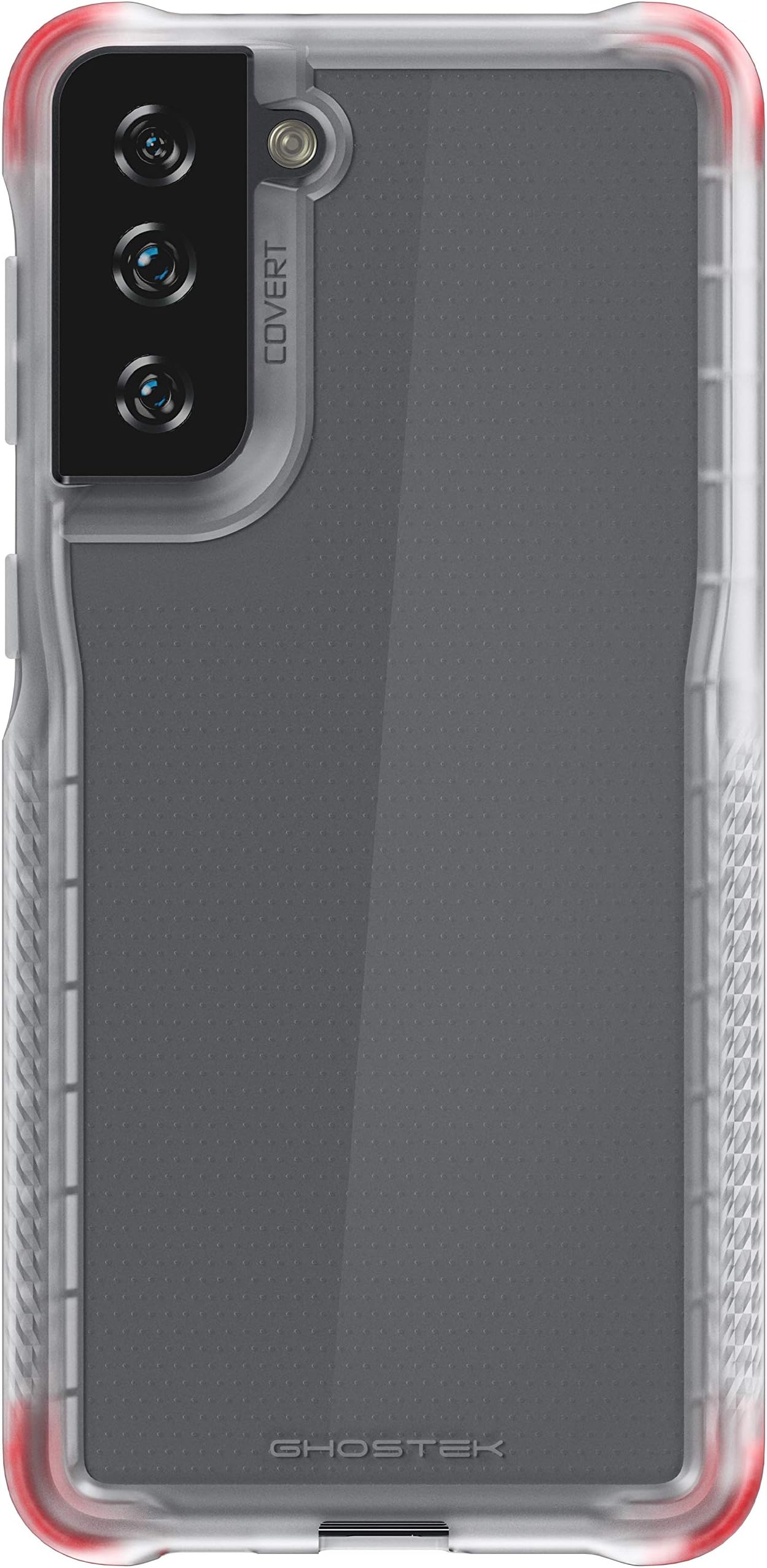 Covert Samsung Galaxy S21 Plus Case Clear Protective Phone Cover with Durable Slim Design Bumper Grip Protection Supports Wireless Charging Designed for 2021 S21 + 5G (6.7inch) (Clear)