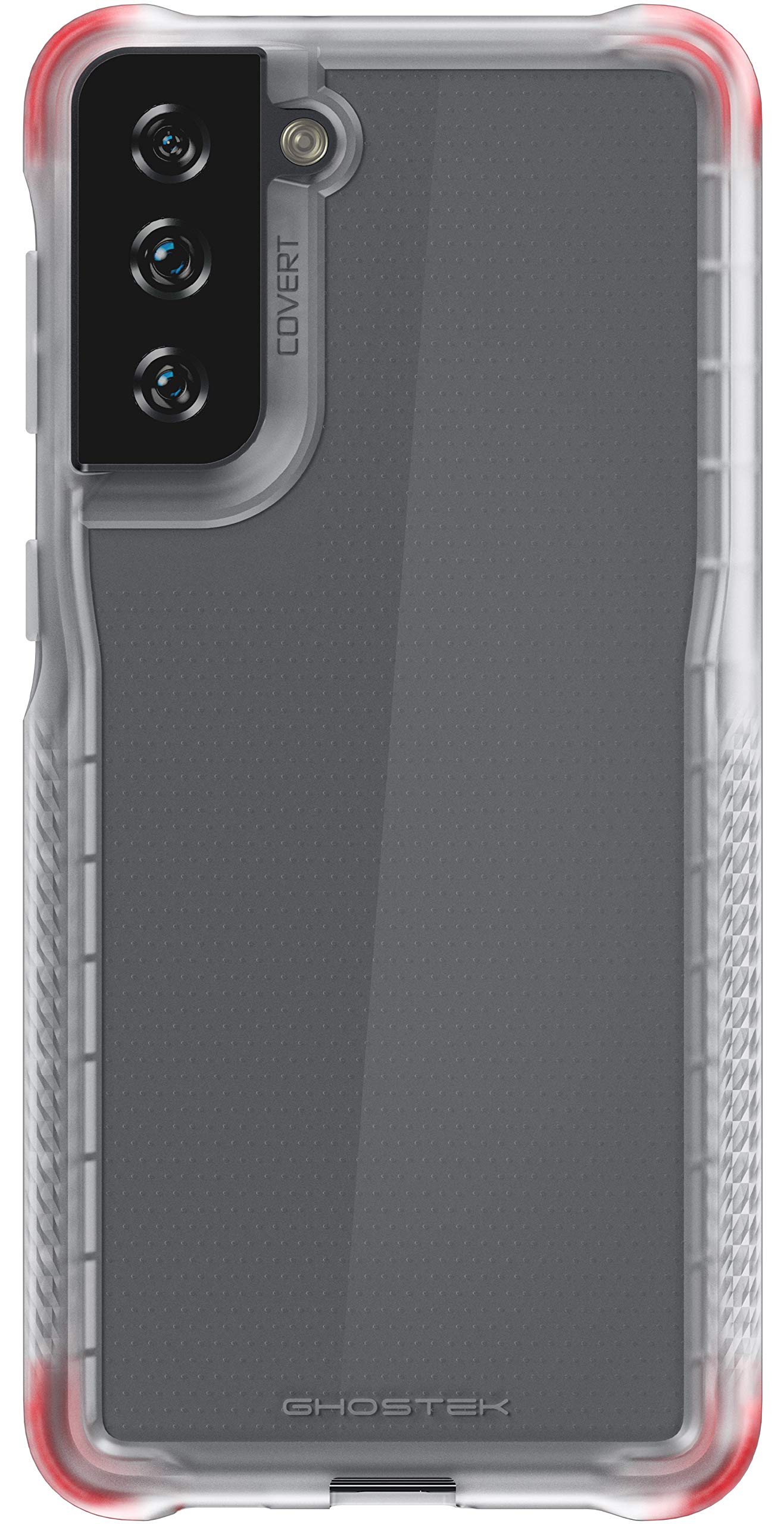 Covert Samsung Galaxy S21 Plus Case Clear Protective Phone Cover with Durable Slim Design Bumper Grip Protection Supports Wireless Charging Designed for 2021 S21 + 5G (6.7inch) (Clear)