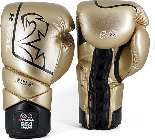 Miniatura 2 de RIVAL Boxing RS1 2.0 Ultra Pro Sparring Guantes, cierre con cordones, microfibra súper resistente, forro interior suave y acolchado de alta densidad