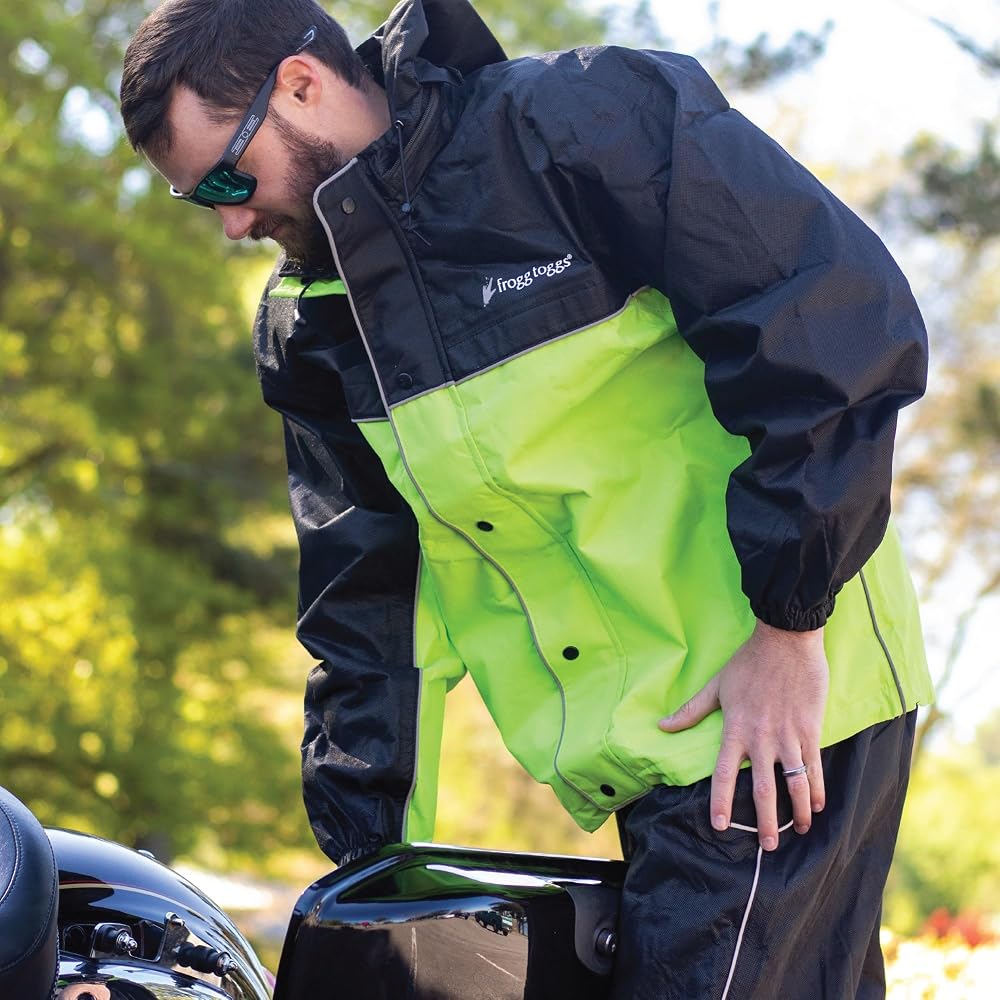Amazon.com: FROGG TOGGS Men's Road Toad Reflective Waterproof Rain