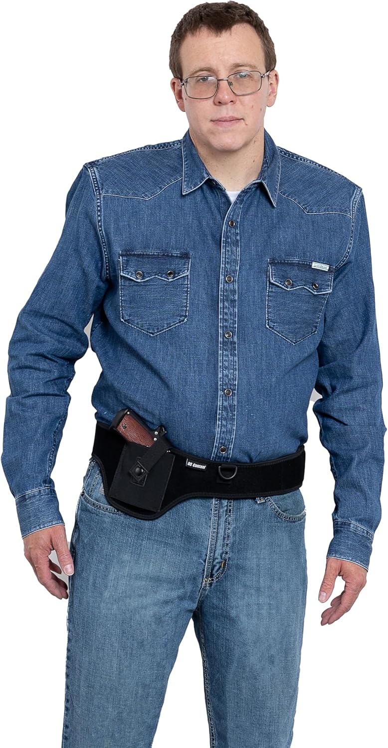 Unisex Simple Neoprene Belly Band - Lightweight, Breathable & Universal Fit for Concealed Carry, Fast Draw Compatible Holster - Image 4