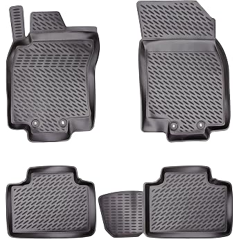Design 3D Rubber Mat Set for Nissan Juke II from 2020 Extra High 5 cm Edge
