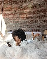 Vista 5 de Byourbed Alaskan Winters® - Edredón extragrande Coma Inducer® tamaño King, lobo ártico