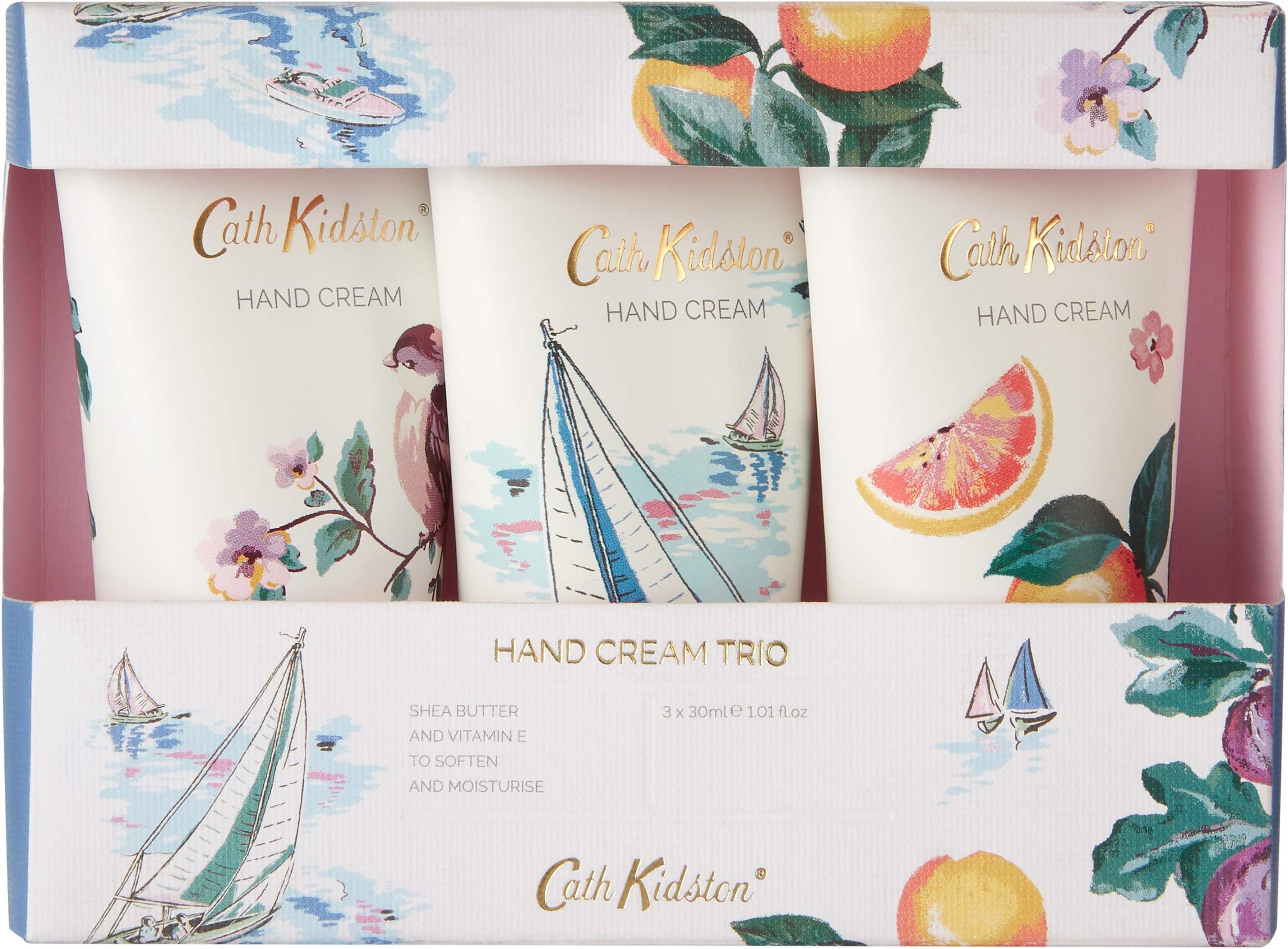 Cath Kidston Assorted Fragrances Hand Cream Trio 3 x 30ml