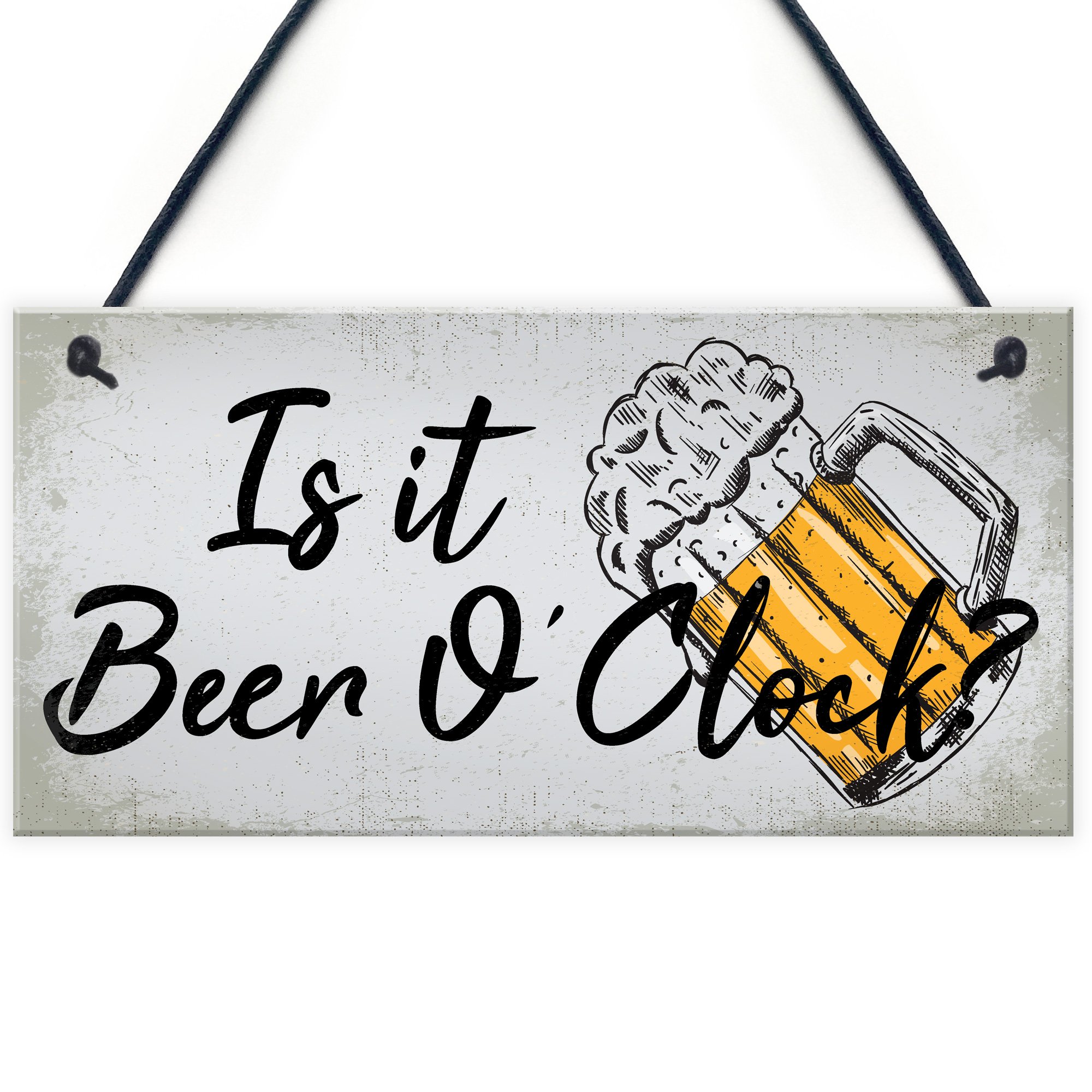 Red Ocean Beer Signs Beer O'Clock Hanging Garden Shed Sign Wall Pub Bar Plaques Friendship Gifts