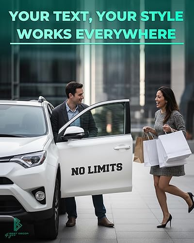 Miniatura 4 de Calcomanía de vinilo personalizada con diseño de tu propio nombre, calcomanía de vinilo con texto personalizado para automóvil, ventana, barco,