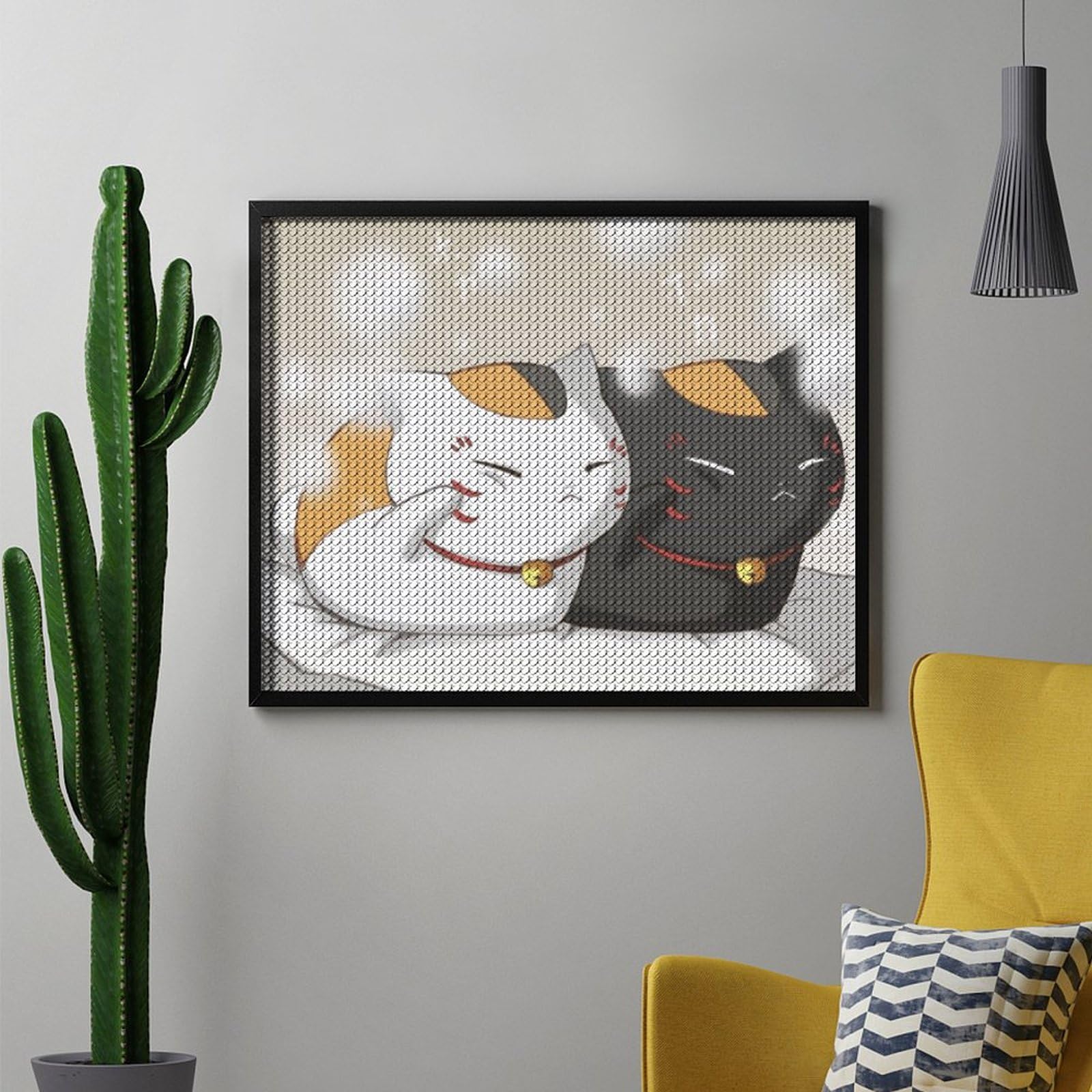 Amazon | ダイヤモンドアート 夏目友人帳 ニャンコ先生 アニメ