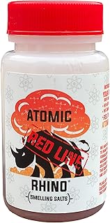 Atomic Rhino Smelling Salts Red Line Ultra Strong Aqua Ammonia