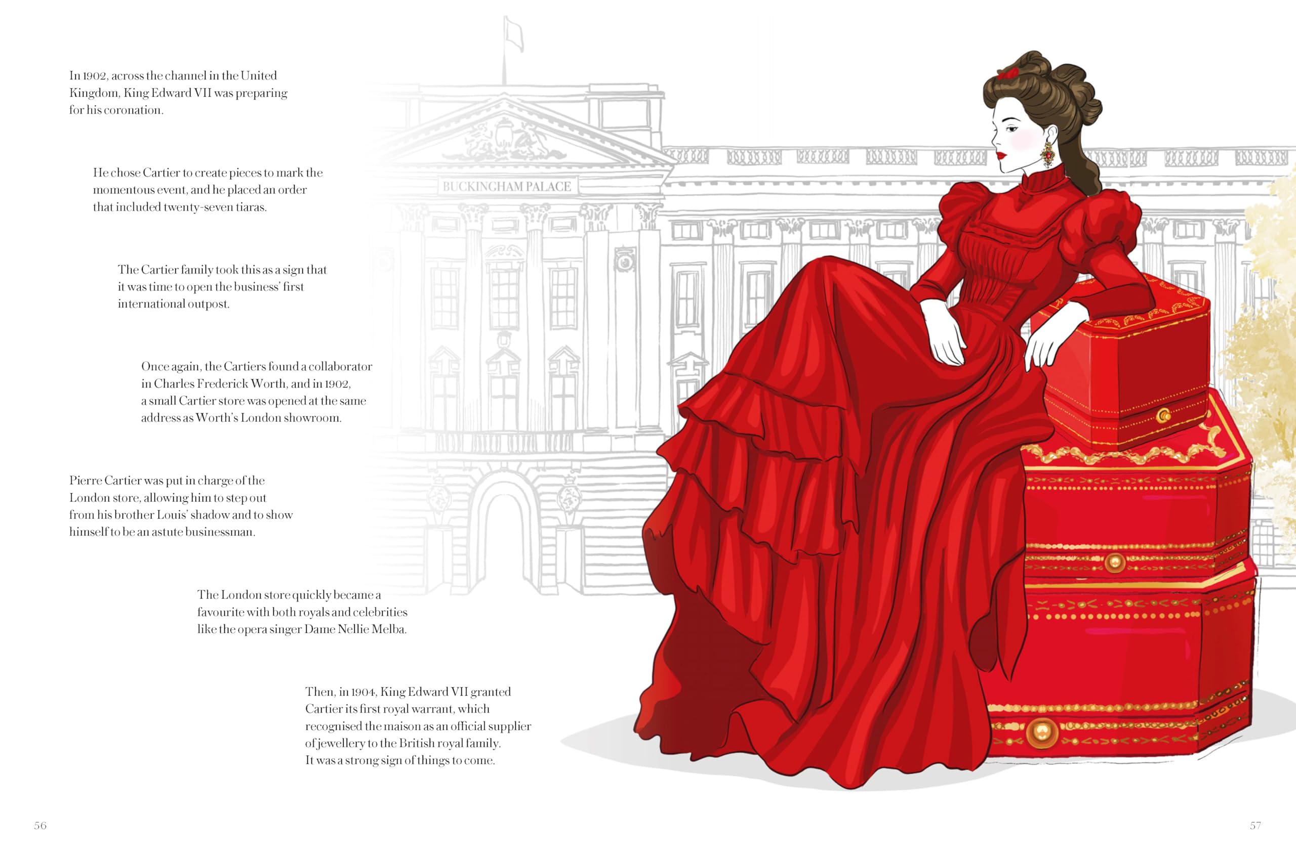 Louis-Francois Cartier: The Illustrated World of a Fashion Icon