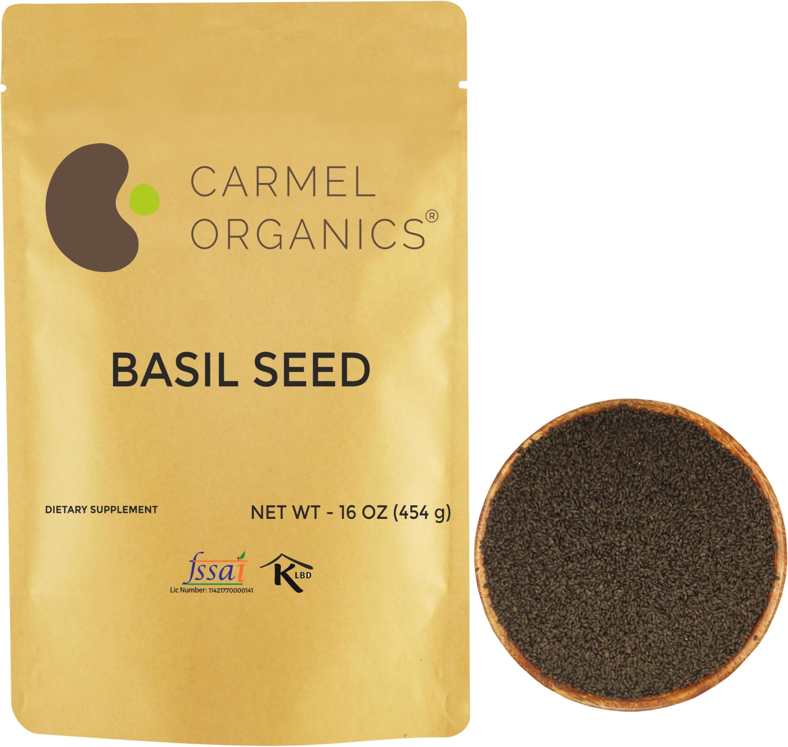 Amazon.com : Zen Basil Seeds | edible basil seeds usda organic, kosher ...