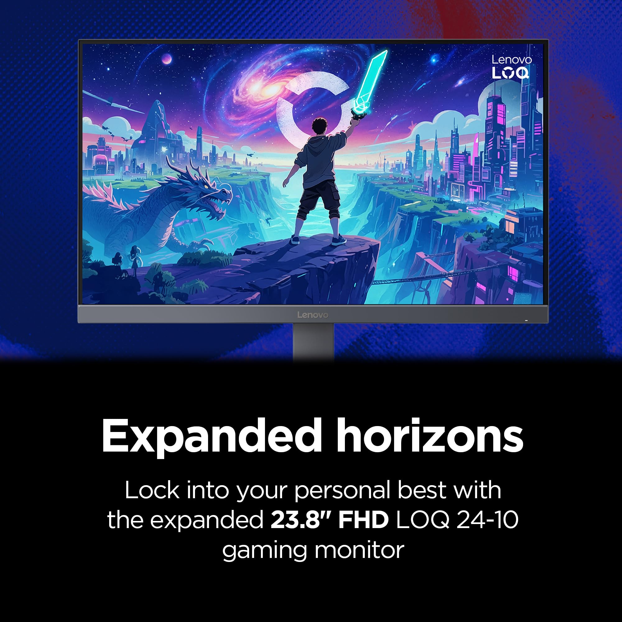 Amazon.com: Lenovo LOQ 24–10 Monitor – Gaming Monitor – 23.8