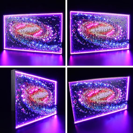 BRIKSMAX 2.0 Light Kit Compatible with Lego 31212 The Milky Way Galaxy Building Sets - Original LED Lighting Kits (Accessories Only) for Display, Gifts & Collectors