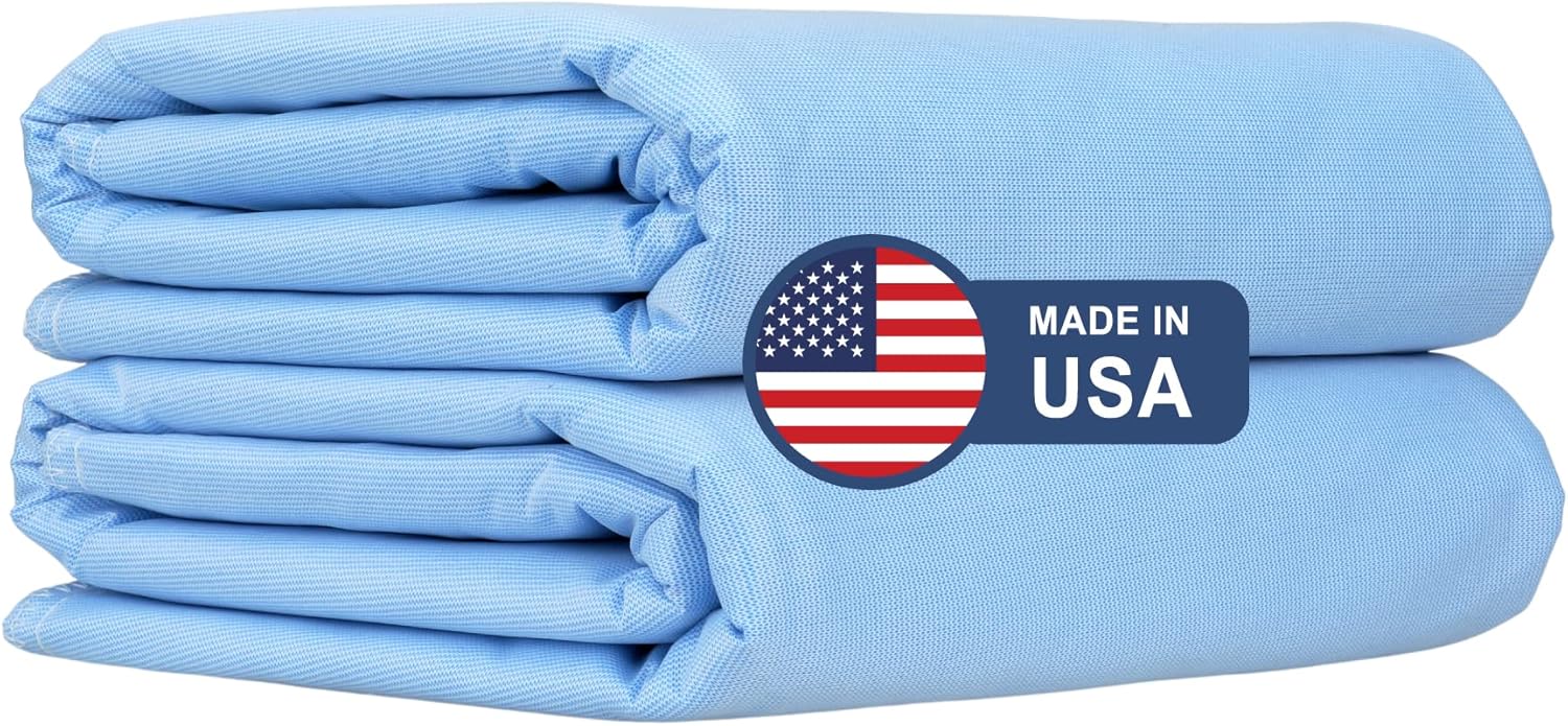 AbsorbEase® Washable Waterproof Underpads - Large Bed Pads for use as Incontinence Bed Pads, Reusable Pet Pads, Great for Dogs, Cats, Bunny, Seniors Bed Pad ((Pack of 2 - 34x36))