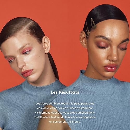 Miniatura 5 de U Beauty Compuesto rejuvenecedor suero diario antienvejecimiento con ácido mandélico, una suave mezcla de exfoliantes, retinol + vitamina C para una