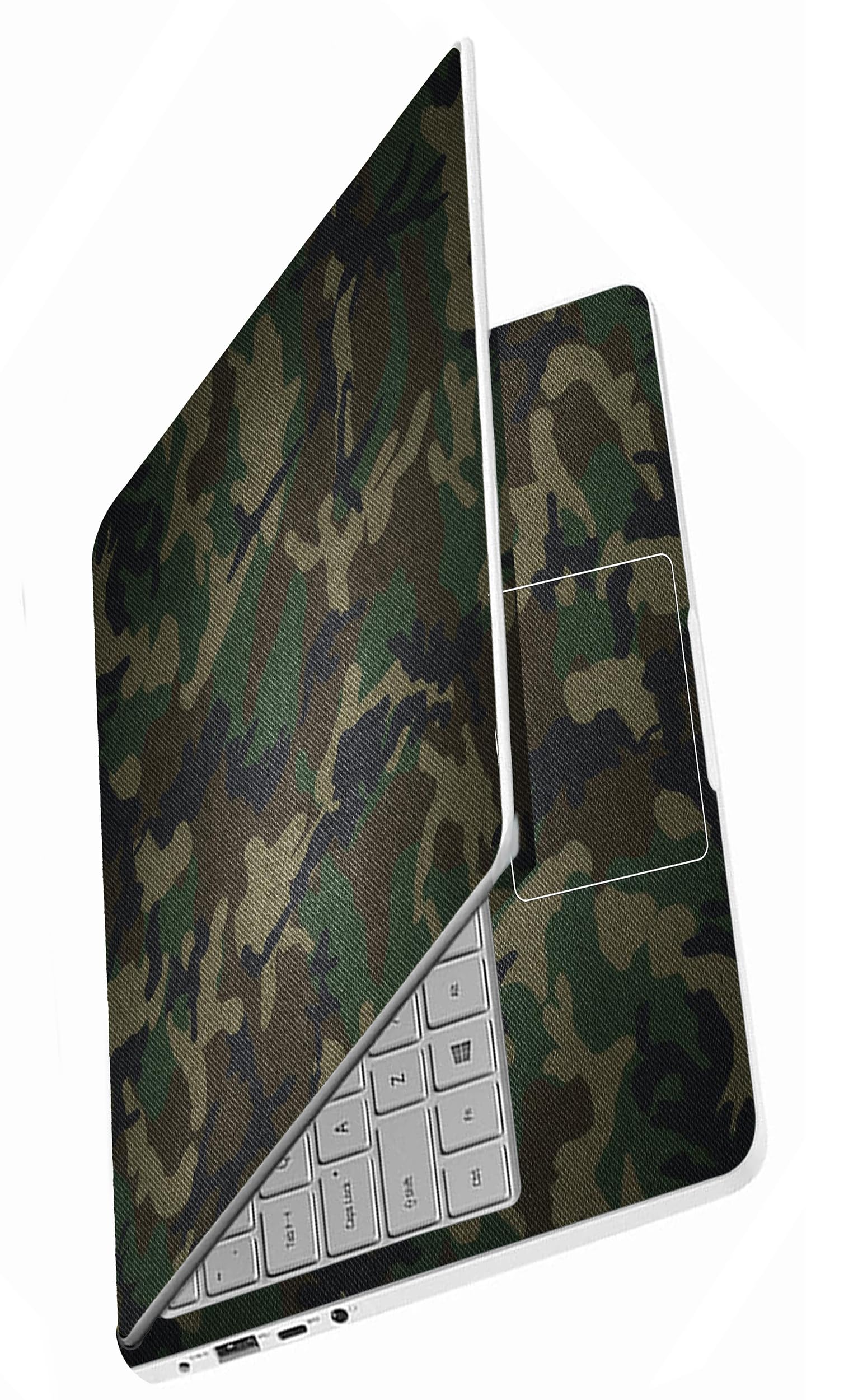 Namo Arts Full Body Laptop Skins Sticker Laminated HD Quality Vinyl fits Upto 15.6 inches Compatible with Dell, Lenovo, Acer, HP, Asus - Pattern Army
