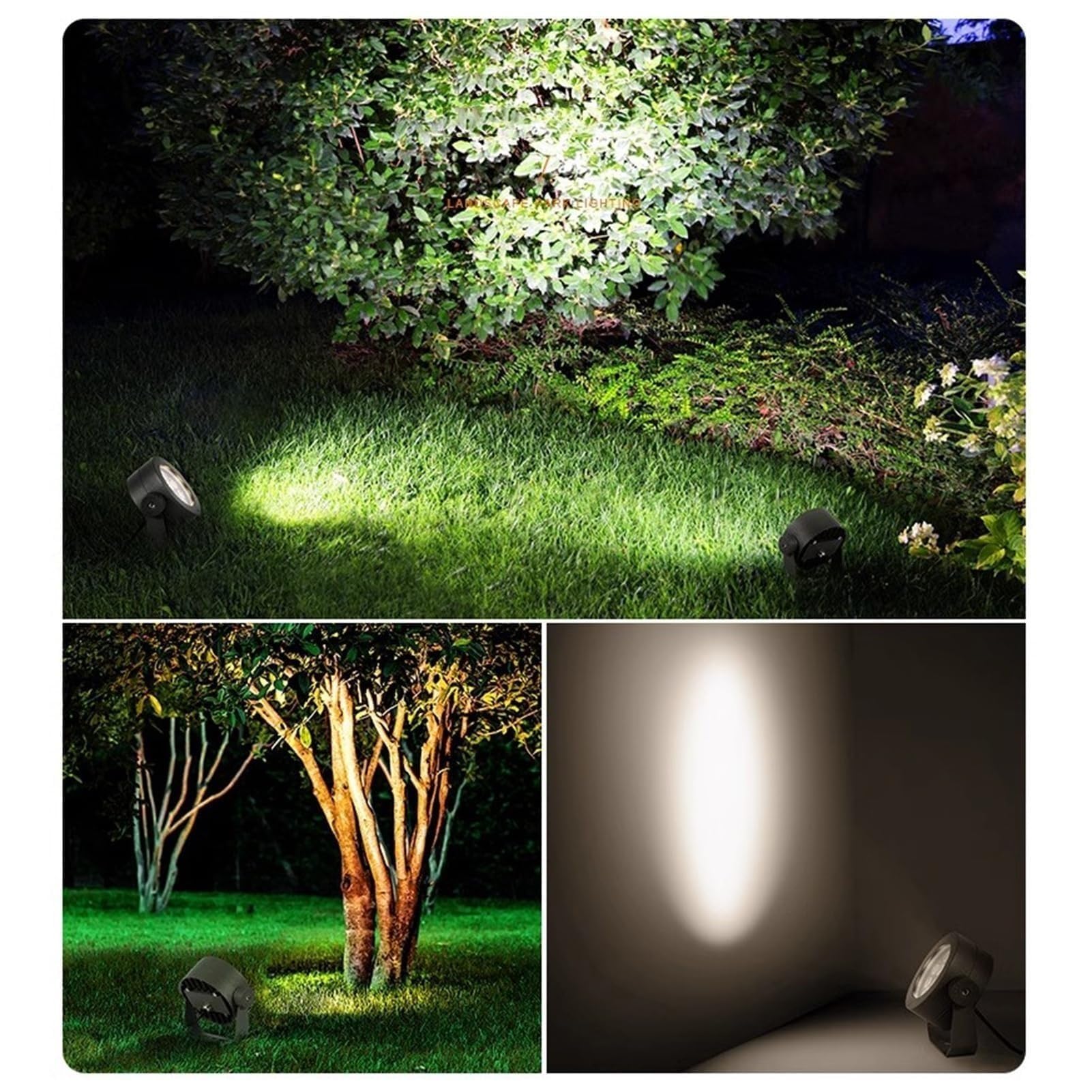 Proyector Exterior - Foco LED, Proyector LED Para Exteriores CA 85-265V, Luces De Árbol Impermeables IP65 Para Jardín, Césped, Terraza, Villas, Caminos, Parques E Iluminación Paisajística(Red,36W-AC22