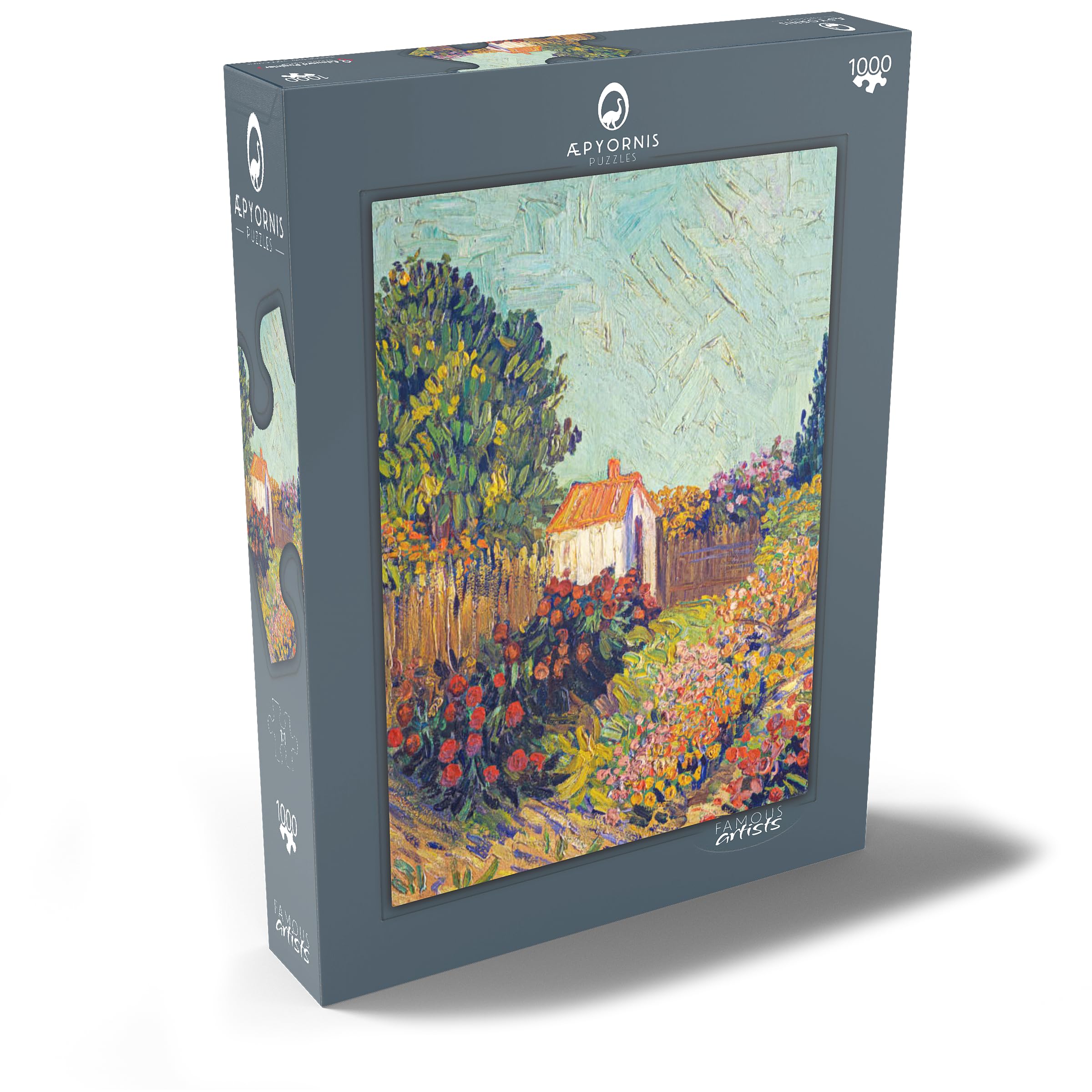 Puzzle Van Gogh 1000 Pezzi Aether – Collage Di 15 Capolavori – Premium Soft-Touch In Scatola Di Lino